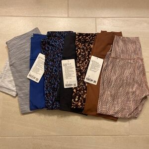 Lululemon leggings and shorts